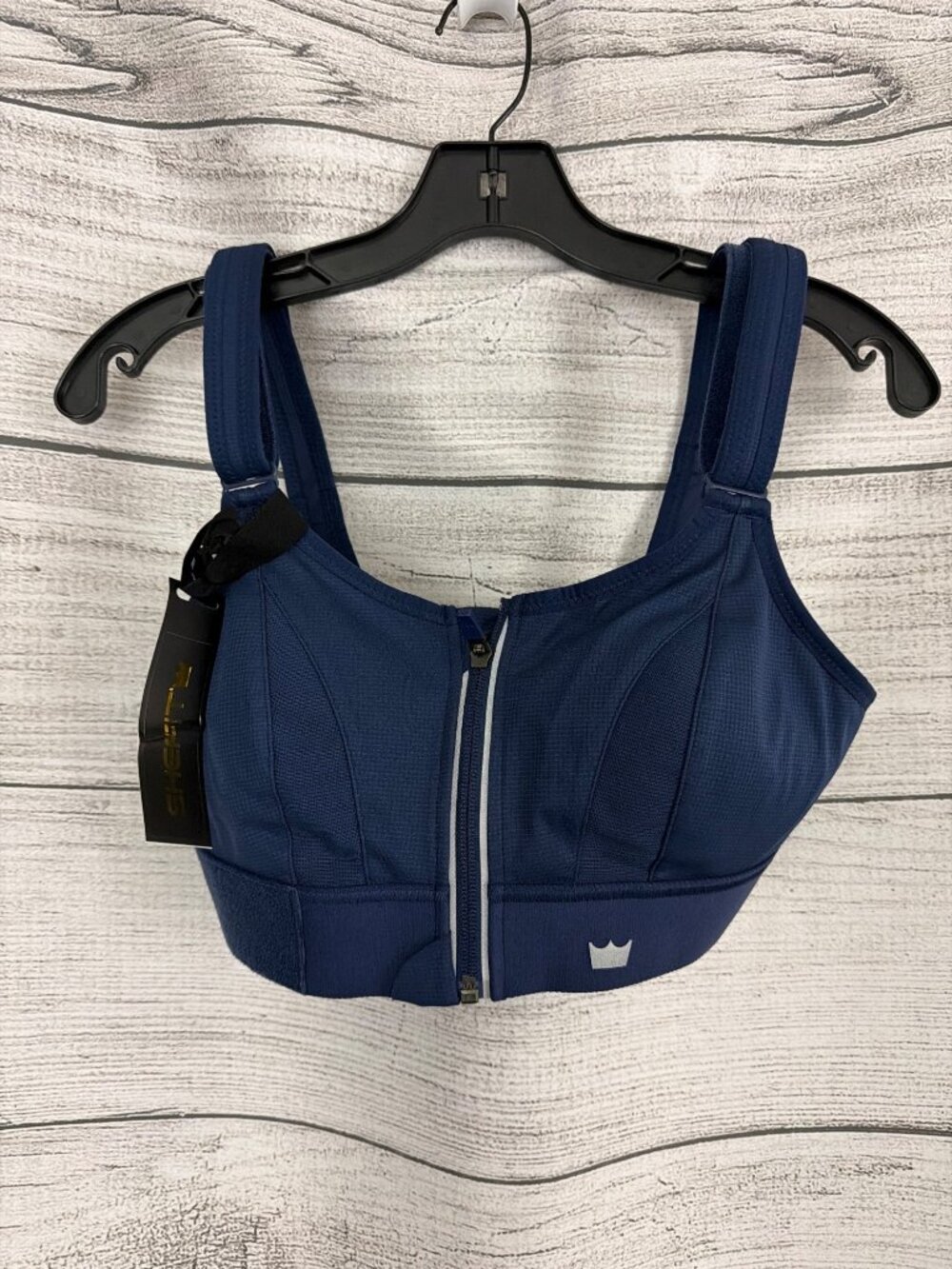 NWT Shefit Navy Ultimate High Impact Sports Bra Size M